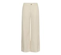 Part Two - Pantalon Large en Lin Chêne Français - Femme - Pantalons - Beige - Taille: 42 FR