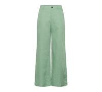 Part Two - Pantalon Large en Lin - Femme - Pantalons - Vert - Taille: 40 FR