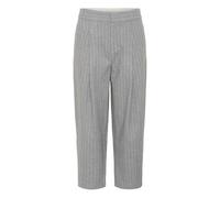 Part Two Pantalon 'Solbritt' gris / blanc, Taille 38