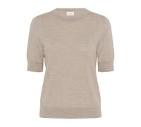 Part Two - Pull en Tricot Melange Naturel - Femme - Pulls - Beige - Taille: 36 FR