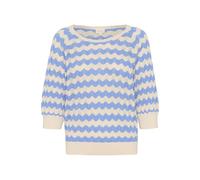 Part Two Pull-over 'Rosine' mastic / bleu clair, Taille L