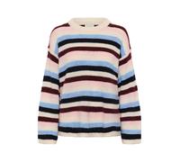 Part Two Pull-over 'SpencerPW' azur / rose / noir / blanc, Taille XS