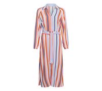 Part Two Robe-chemise 'ArlindaPW' bleu ciel / orange foncé / blanc, Taille 36