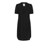 Part Two - Robe Courte à Col en V et Manches Courtes - Femme - Robes - Noir - Taille: 42 FR
