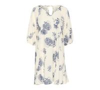 Part Two - Superbe Robe Imprimée à Fleurs - Femme - Robes - Bleu - Taille: 44 FR