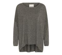 Part Two - TilaPW Pullover - Femme - Pulls - Gris - Taille: 36 FR