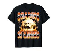Partager C'est Prendre Soin Karl Marx Communisme Communiste Socialisme T-Shirt