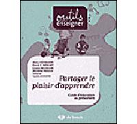 Partager le plaisir d'apprendre Guide d'intervention éducative au préscolaire - Collectif - De Boeck Education - broché - Essai