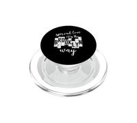 Partagez Votre Amour C'est Le Chemin de Brooklyn NYC PopSockets PopGrip pour MagSafe