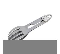 PARTE DE VOYAGE - Göffel Titan | Couvoirs de camping | Couvertures en plastique | 2 en 1 cuillère pliante et fourche pour pique-nique | Couvoirs de camping portables pour les randonnées de survie, les