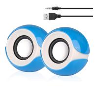 Partenaire audio polyvalent : un seul câble USB pour ordinateurs, haut-parleurs large bande pour une expérience audio immersive