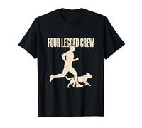 Partenaire de Jogging à Quatre Pattes pour Chien T-Shirt