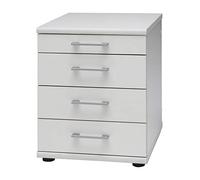 Partenaire mobilier Conteneur de Bureau Möbelpartner Milo, Blanc, env. 41,6 x 50,0 x 53,4 cm