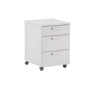 Partenaire mobilier Möbelpartner Denver 145730 Caisson À roulettes, Gris Clair, Environ 41 x 49,6 x 60,1 cm