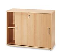 Partenaire mobilier Möbelpartner Manni 701344 Armoire De Classement, Décor Hêtre De Samerberg, 100,0 x 39,5 x 77,4 cm