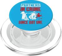Partenaires dans Le Crime Depuis Le Premier Jour PopSockets PopGrip pour MagSafe