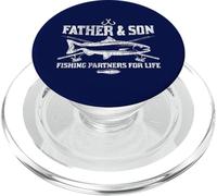 Partenaires de pêche pour la Vie - Pêche Assortie père et Fils PopSockets PopGrip pour MagSafe