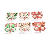 PARTENOPE SRL Lunettes de Noël 33432791, Comme photo, Unique