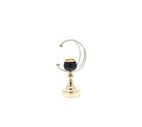 PARTENOPE SRL Noir/Or Porte-Monnaie H 33 cm 2628320, comme Photo, Unique