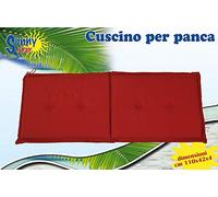 Partenope stc1327 Coussin banc, terre cuite, 110 x 42 x 4 cm
