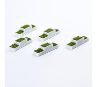 Parterre De Fleurs En Forme De E, 5 Oo 1:75 E, Pour Construction De Rue, Chemin De Fer, Diorama