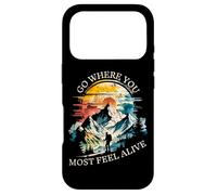 Partez à L'Aventure sur Les sentiers de randonnée où Vous Vous sentez Le Plus Vivant Coque pour iPhone 17 Pro