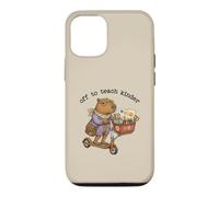 Partez pour enseigner à Capybara Classroom School Funny Coque pour iPhone 12/12 Pro