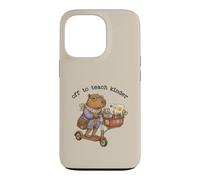 Partez pour enseigner à Capybara Classroom School Funny Coque pour iPhone 13 Pro