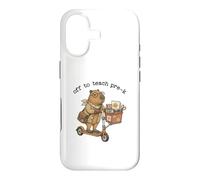 Partez pour enseigner à Capybara Classroom School Funny Coque pour iPhone 17