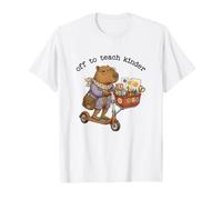 Partez pour enseigner à Capybara Classroom School Funny T-Shirt