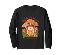 Partez pour être étrange et créer Le Personnage de Hedgehog Cottagecore Manche Longue