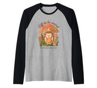 Partez pour être étrange et créer Le Personnage de Hedgehog Cottagecore Manche Raglan