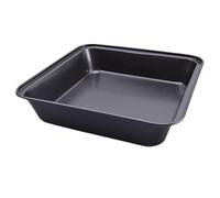 Parthan Moule à brownie, 22 x 22 x 5 cm, antiadhésif, passe au lave-vaisselle, résistant à la chaleur, polyvalent, idéal pour les gâteaux et les desserts, moule rectangulaire pour brownies, moule à