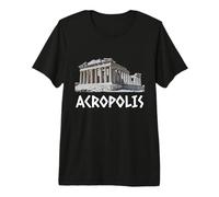 Parthénon Acropole d'Athènes Grèce Hellas Souvenir Grec T-Shirt Haut de Gamme