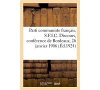Parti communiste français, S.F.I.C. - Collectif - Hachette Bnf - broché - Livre