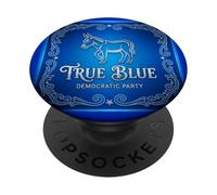 Parti démocratique True Blue PopSockets PopGrip Adhésif