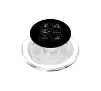 Parti pêcher, Hors du Bureau. Échapper au Quotidien. PopSockets PopGrip pour MagSafe