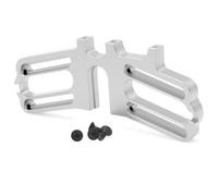 Parti RC Pour Arrma Pour Infraction Pour Limitless Pour Felony 6S Pour BLX 1/7 Support Double Moteur En Métal Pièces De Mise À Niveau Pour Voitures Télécommandées(Silver)
