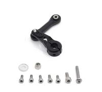 Parti RC Pour Arrma Pour Infraction Pour Mojave Pour Kraton Pour Senton Pour Typhon Pour Talion Pour Outcast 1/8 1/7 25t Tige De Direction Du Bras De Servo RC(Black)