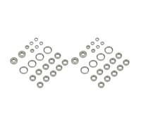 Parti RC Pour Arrma Pour Kraton Pour Typhon Pour Talion Pour Senton Pour Outcast Pour Notorious 6S Pour BLX 1/8 44 Pièces Roulements Billes Voiture Télécommandée Pièces
