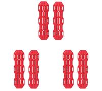 Parti RC Pour Axial Pour SCX10 Pour Tamiya CC01 Pour TRX-4 D90 Pour MST CFX 1:10 6 Pièces RC Crawler Sand Ladder Recovery Ramps Board