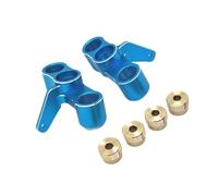 Parti RC Pour FSR Pour Tank Sharks Pour Cheetah Pour Atom Leopard Pour Thunder 1/8 Couple Direction Avant Métal Voiture Radiocommandée Sur Chenilles Accessoires Niveau(SKY BLUE)