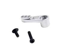 Parti RC Pour HengLong Pour JJRC Pour FeiYu Pour WPL C14 C24 B14 B16 B24 B36 Pour MN D90 D91 D96 99S Bras Servo 25T En Métal Pièces Mise Niveau Voitures Radiocommandées(Silver)
