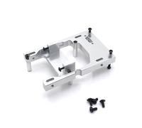 Parti RC Pour HengLong Pour JJRC Pour FeiYu Pour WPL C14 C24 B14 B24 Pour MN D90 D91 D96 99S Pièces De Voiture Radiocommandée Support De Servo Amélioré En Métal(Silver)