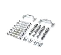 Parti RC Pour MangNiu D96 D90 D91 Pour MN98 99S V1 Ammortisseur À Tige De Mise À Niveau Pour Siège Accessoires Pour Voiture Télécommandée(Silver)