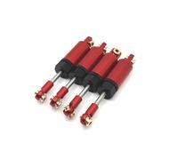 Parti RC Pour MN D90 D91 D96 99S Pour WPL C14 C24 C34 C44 1/12 1/16 Métal Amortisseur Hydraulique Pièces De Mise À Niveau Pour Voitures Télécommandées(Red)