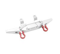 Parti RC Pour MN D90 D91 D96 MN90 Pour MN99S 1/12 Pare-chocs Avant En Métal Barre Anti-collision Pour Voiture Radiocommandée Pièces Et Accessoires De Mise À Niveau(Silver)