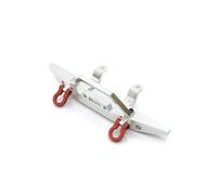 Parti RC Pour MN D90 D91 D96 Pour MN98 99S 1/12 Métal Modification Du Pare-chocs Avant Pièces De Voiture Radiocommandée(Silver)