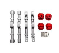 Parti RC Pour MN D90 Pour MN-90 Pour MN-99 Pour MN-91 FJ-45 Pour MN-99S Modèle Boîtier D'essieu RC Voiture Ensemble De Pièces De Rechange(Silver)