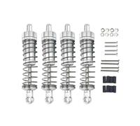 Parti RC Pour MN D90 Pour MN-90 Pour MN99S Pour WPL C14 C24 C34 Amortisseur Métallique Pièces Et Accessoires Pour Voitures Télécommandées(Silver)